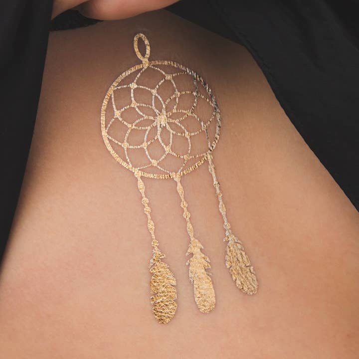 GOLD VORAMAR Tattoo (Pack of 2) for wholesale by Tattoonie