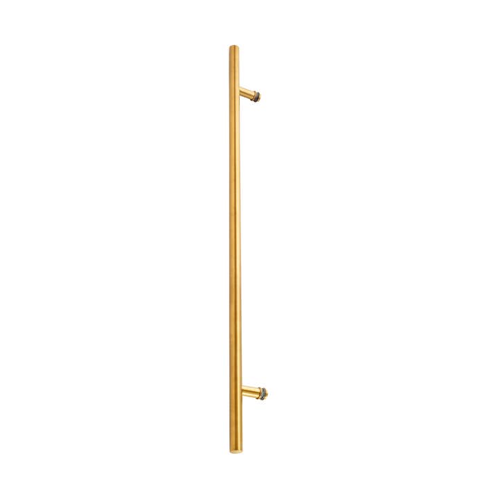 Tirador de Puerta Redondo 60" Lado Único Acero Inoxidable Dorado para venta al por mayor de PRIMA DECORATIVE HARDWARE INC
