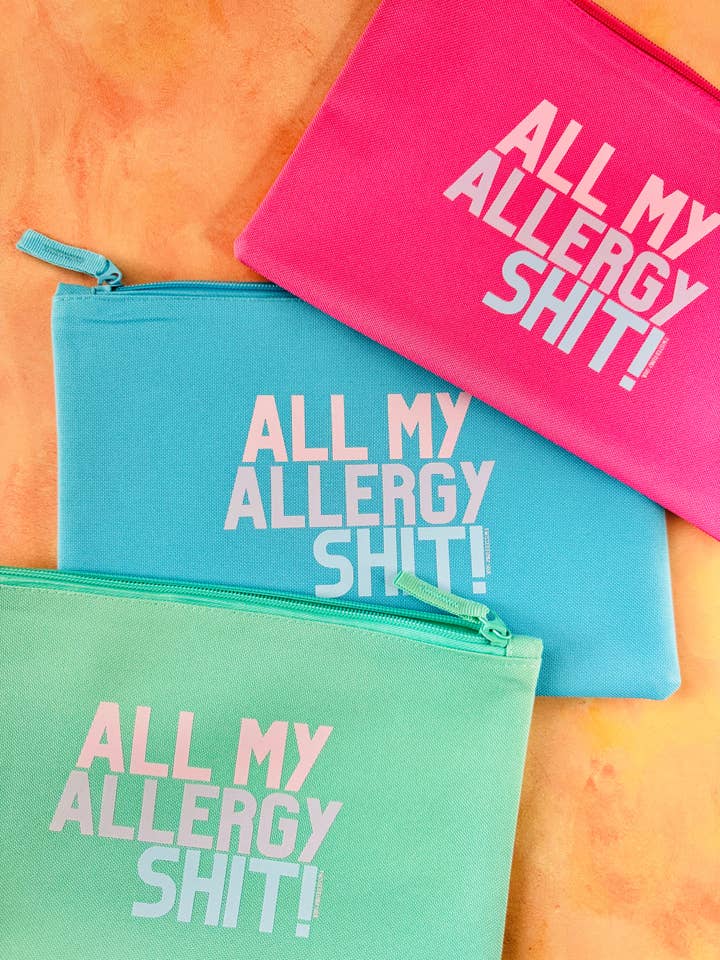 All My Allergy Shit Pouch for wholesale by Twisted Funky Soul