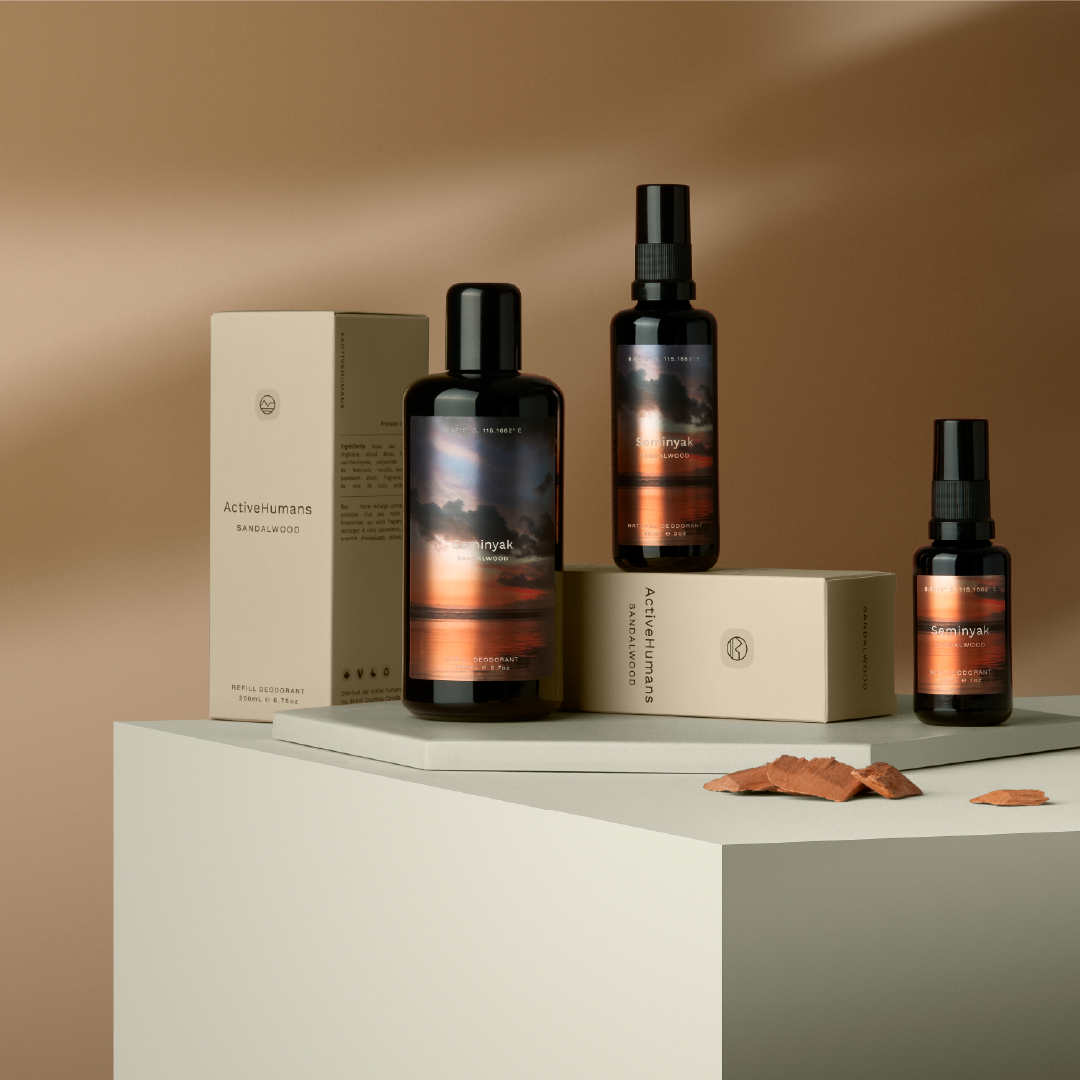 activehumans - Wholesale Deodorant - Unisex - Deodorant Spray SANDALWOOD4