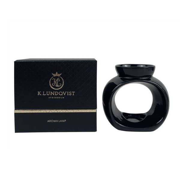 LÁMPARA AROMÁTICA/PORCELANA NEGRA para venta al por mayor de K. Lundqvist Stockholm