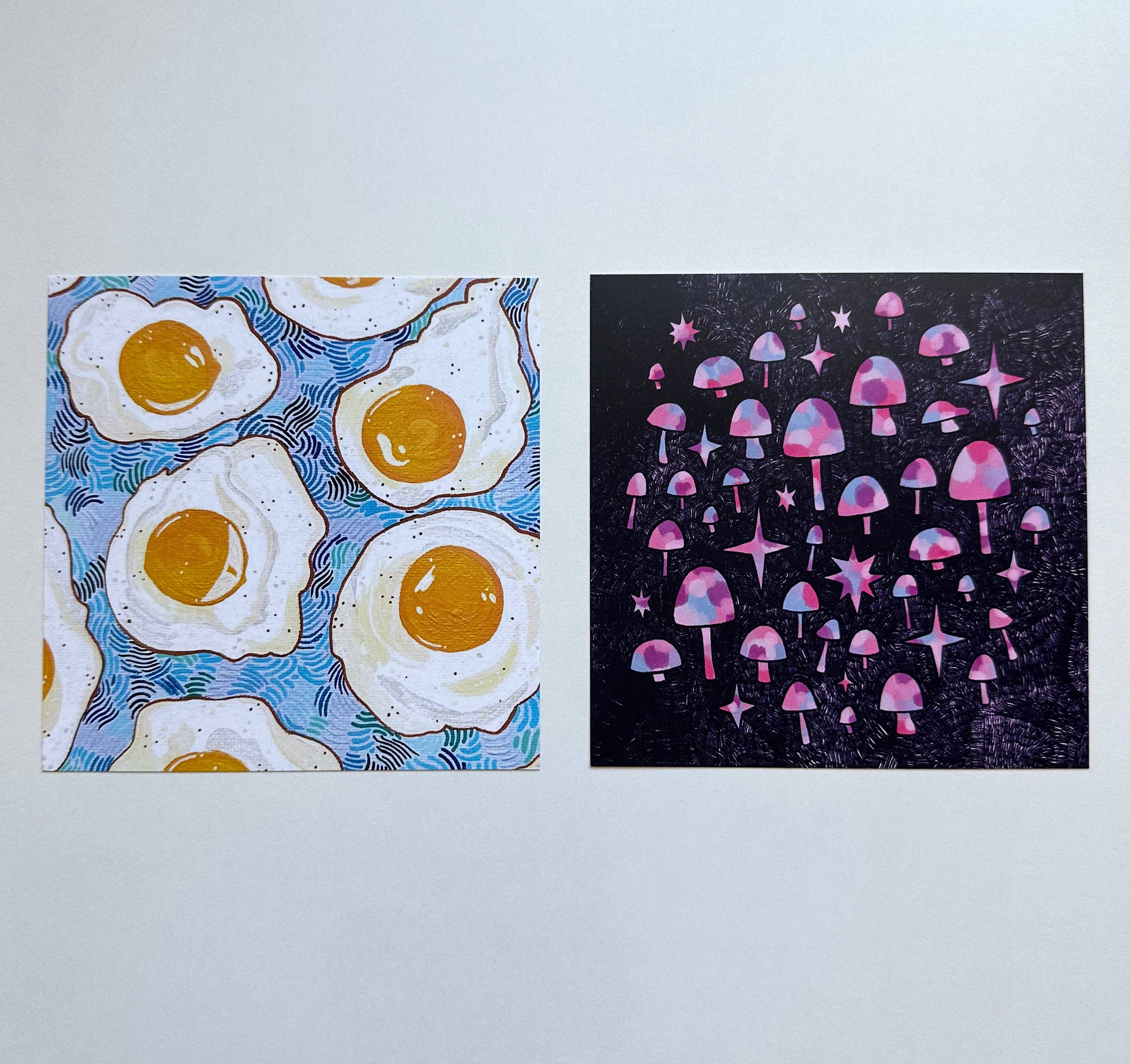 lu bremer design - Wholesale Art Print - eggs square mini art print - 5x57