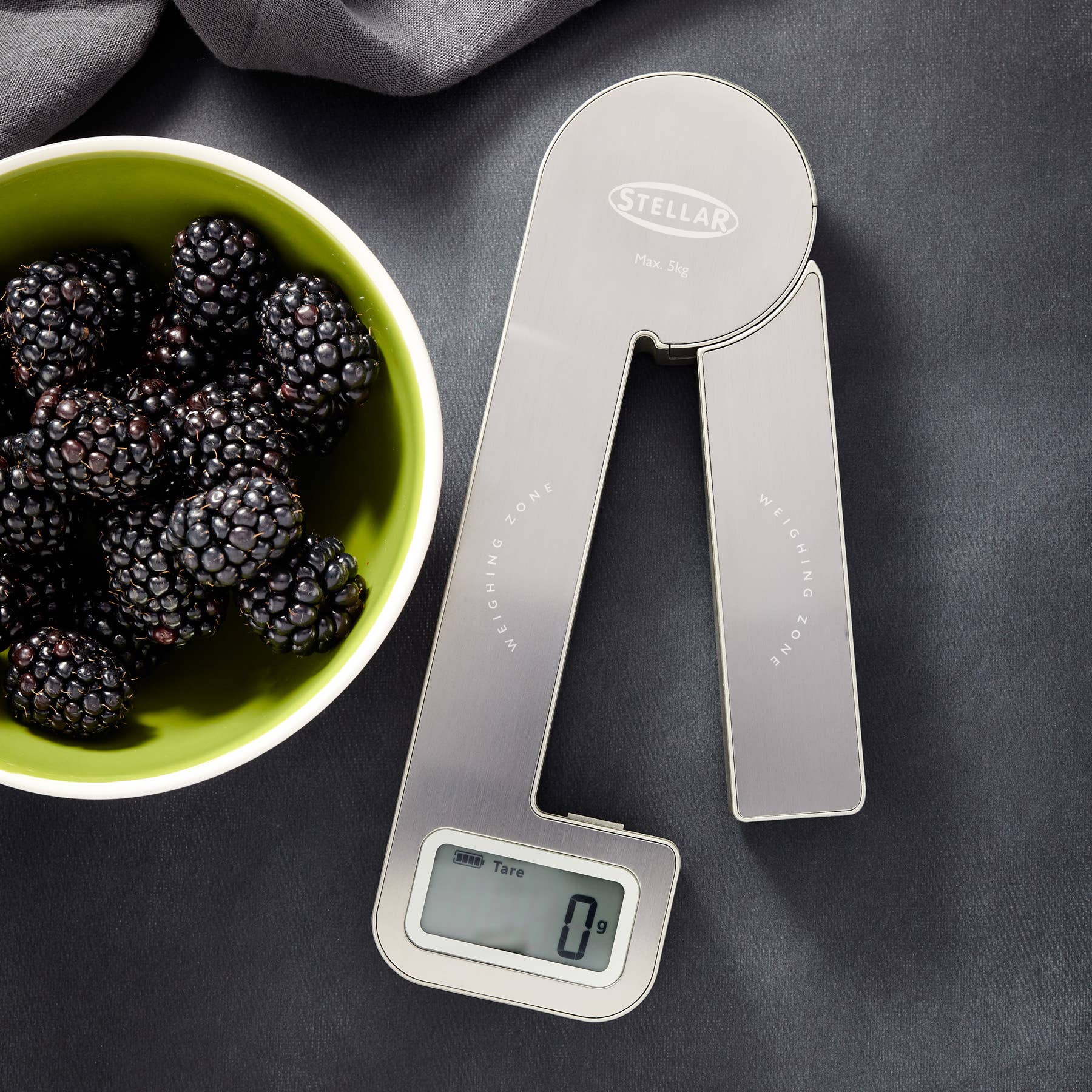 Stellar – wholesale Kitchen tool/gadget – Stellar Kitchen, 5.0kg Battery Free Scale2