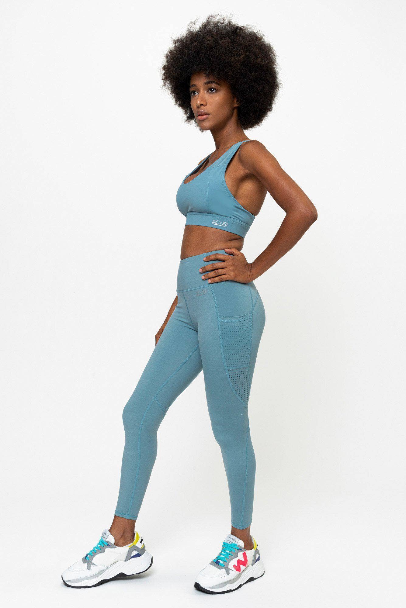Dexed - Wholesale Activewear Set - Women's - Complete Sports Leggings Set | Guna Celeste Bra5