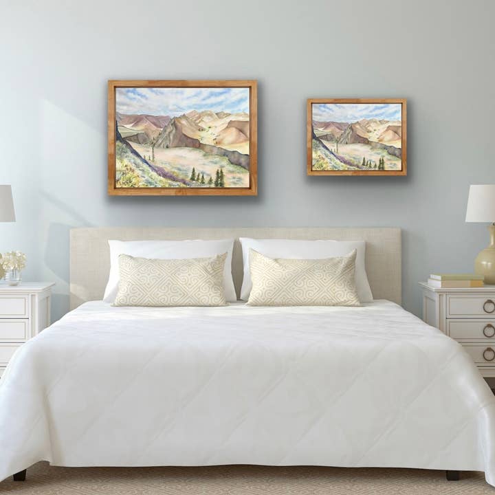 "South Fork Sage & Sky"  Landscape Print for wholesale by Beth Suter Art