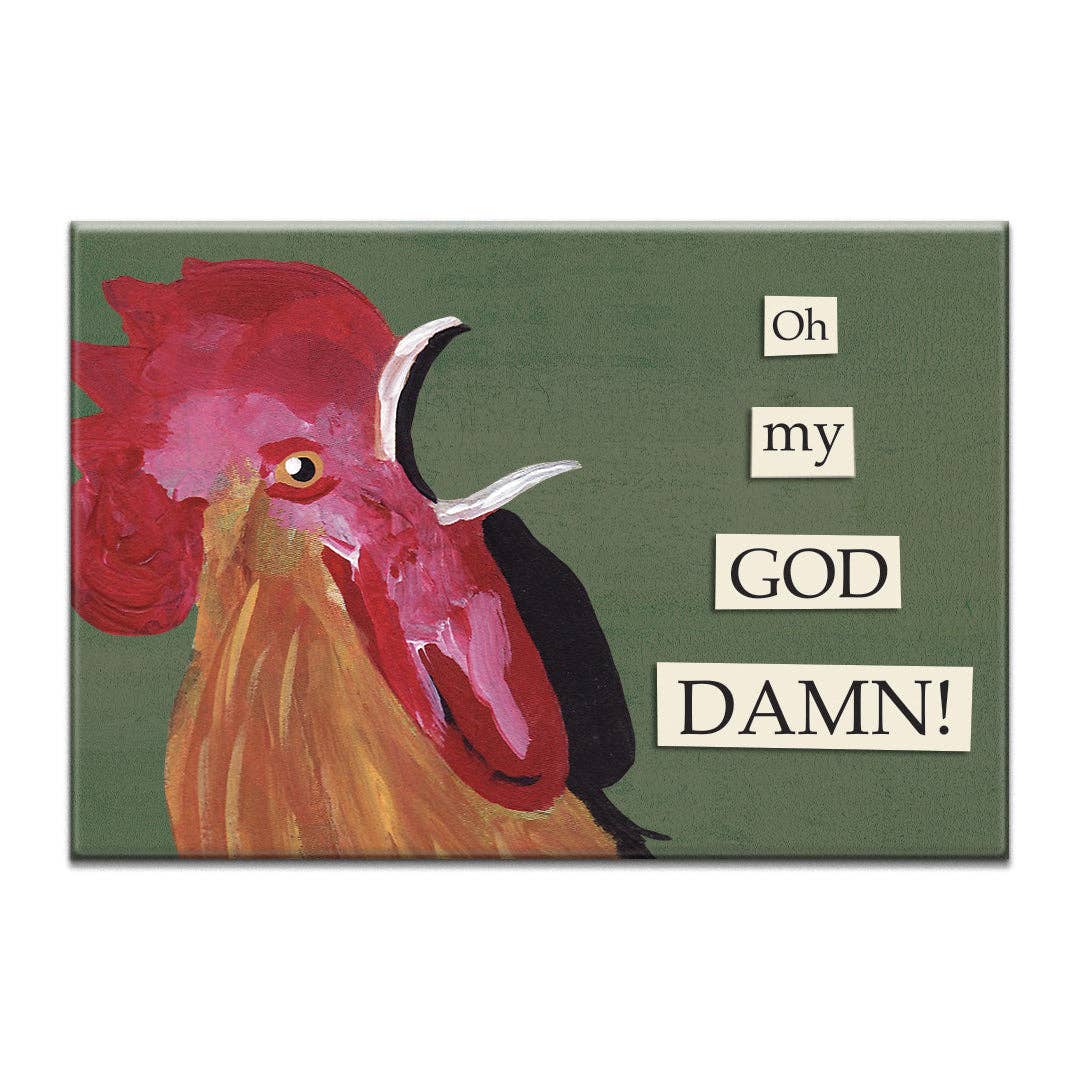 The Mincing Mockingbird - Wholesale Magnet - Oh my GOD DAMN! Magnet0