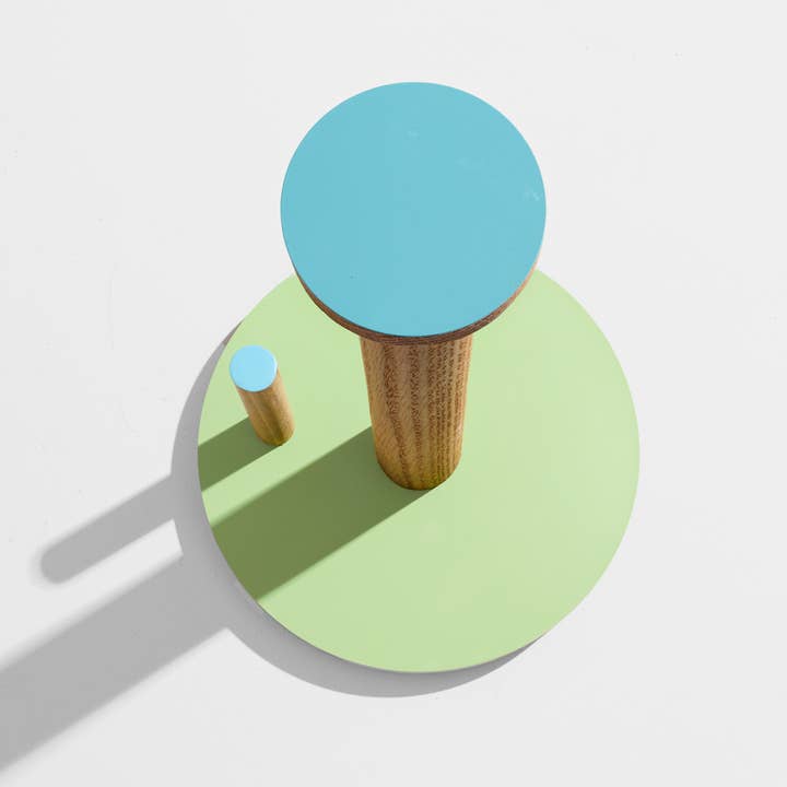 ilan - Wholesale Paper Towel Holder - 07-the paper towel keeper - oak/green3