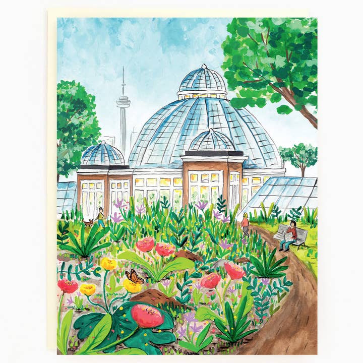 The Paperhood - Wholesale Everyday Greeting Card - Assorted Box Of 8 'Toronto Summer' Greeting Cards