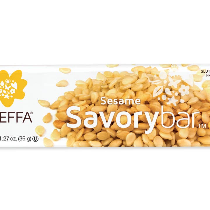 Sheffa SESAME Savory bar (1.27 oz, 42g) for wholesale by SHEFFA