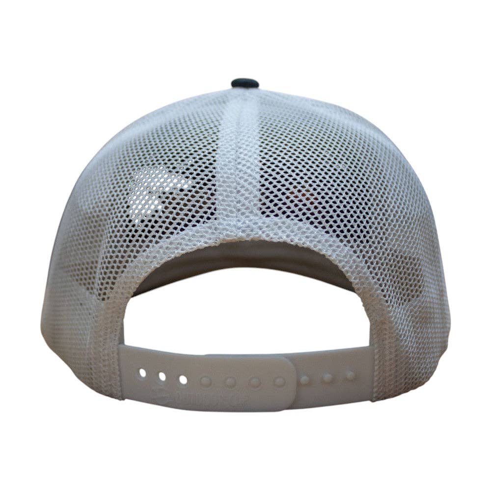 Detroit Shirt Co. – Großhandel Trucker-Cap – Unisex – Hut - Jeep Erkunde die Natur - Heather Navy/Khaki/Weiß4