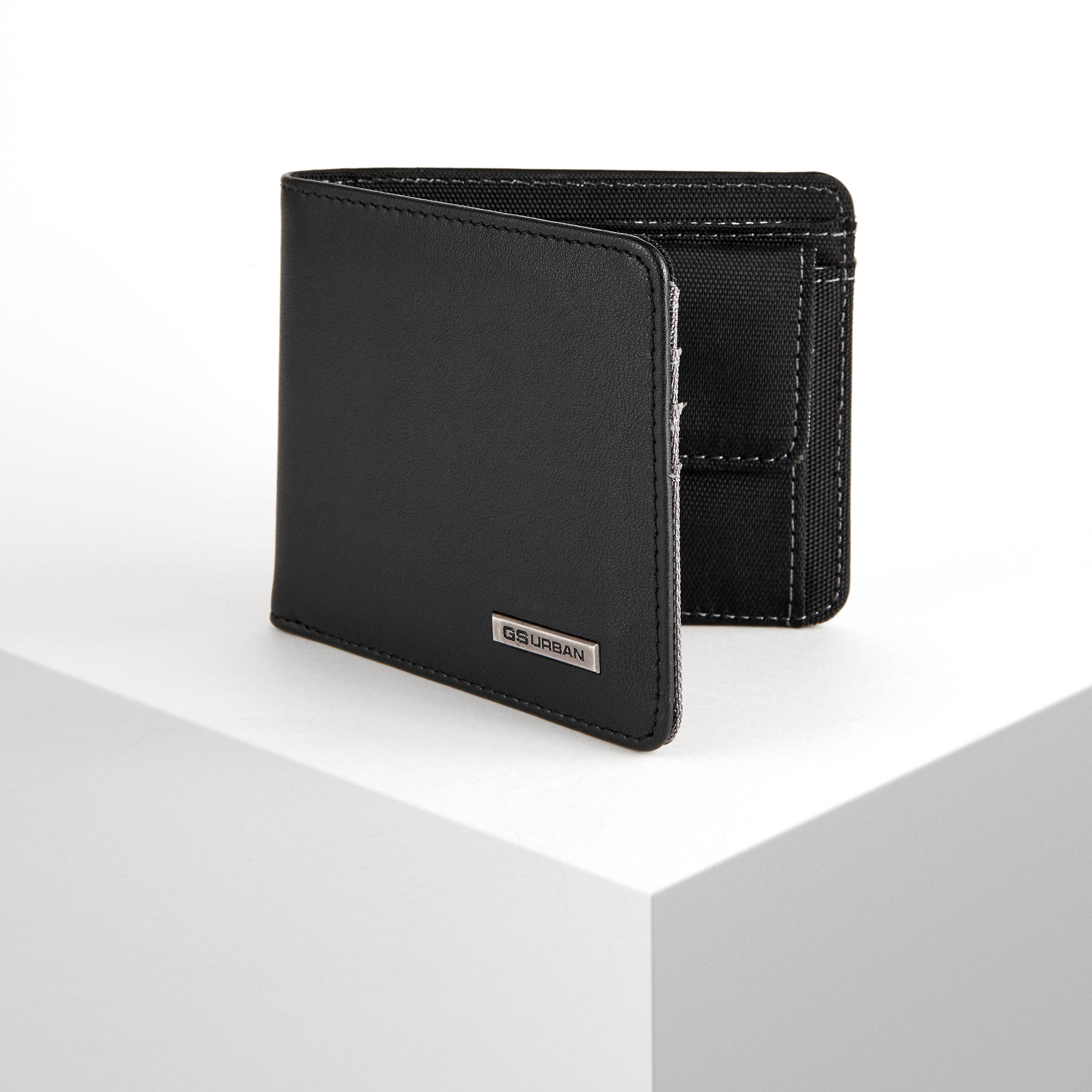 VALTICO - Vente Portefeuille – homme - Portefeuille en PU avec porte-monnaie et poche à bouton7