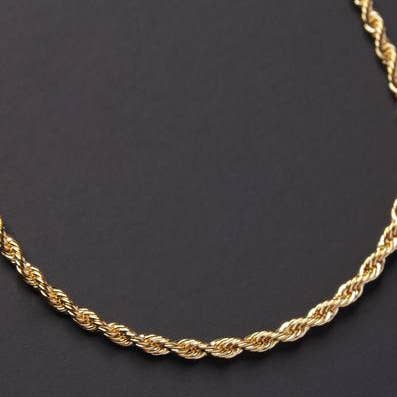 We Are All Smith - Wholesale Link & chain necklace - Gold Rope Chain Necklace for Men2