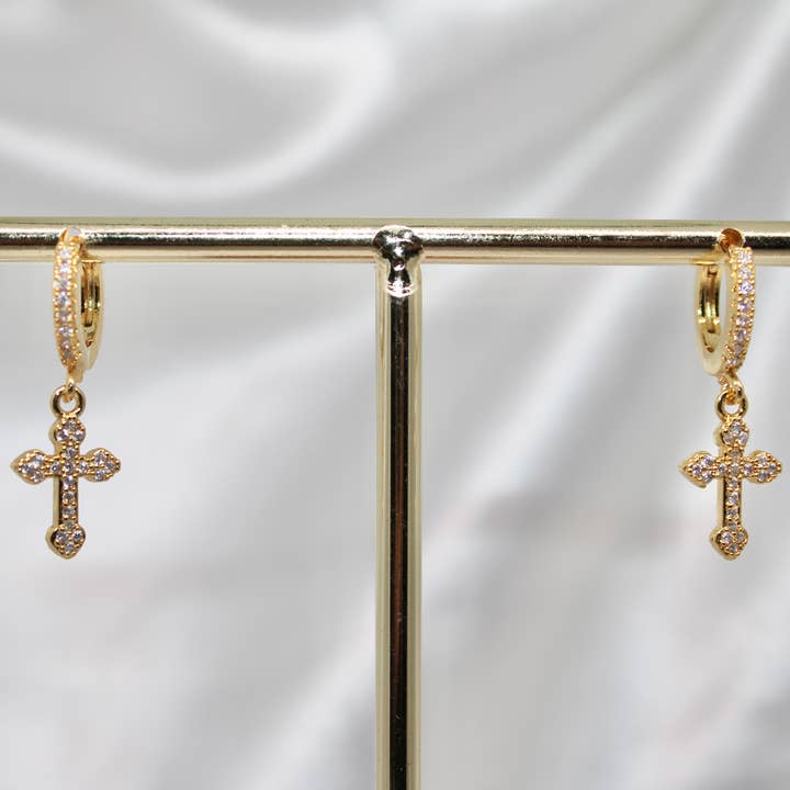 Kreuz-Ohrringe für den Großhandel von Jessie And Sky