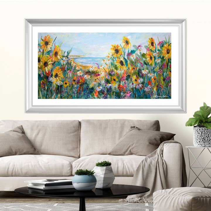 Print on Paper of 'Summer Joy' for wholesale by Rhian John Paintings