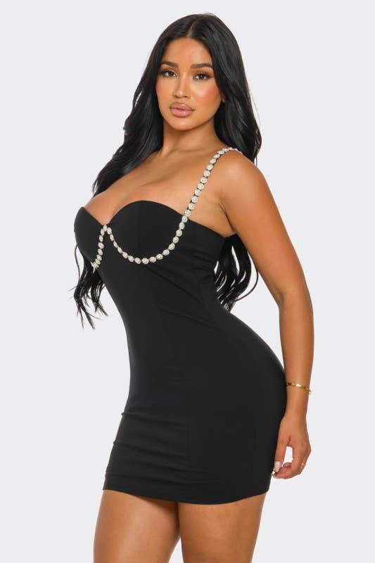 DIOSA - Wholesale Dress - Women's - PEARL EMBRACE MINI DRESS8