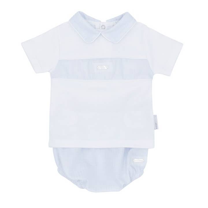 GIRONA Boys Blue Jam Pant Set for wholesale by Blues Baby