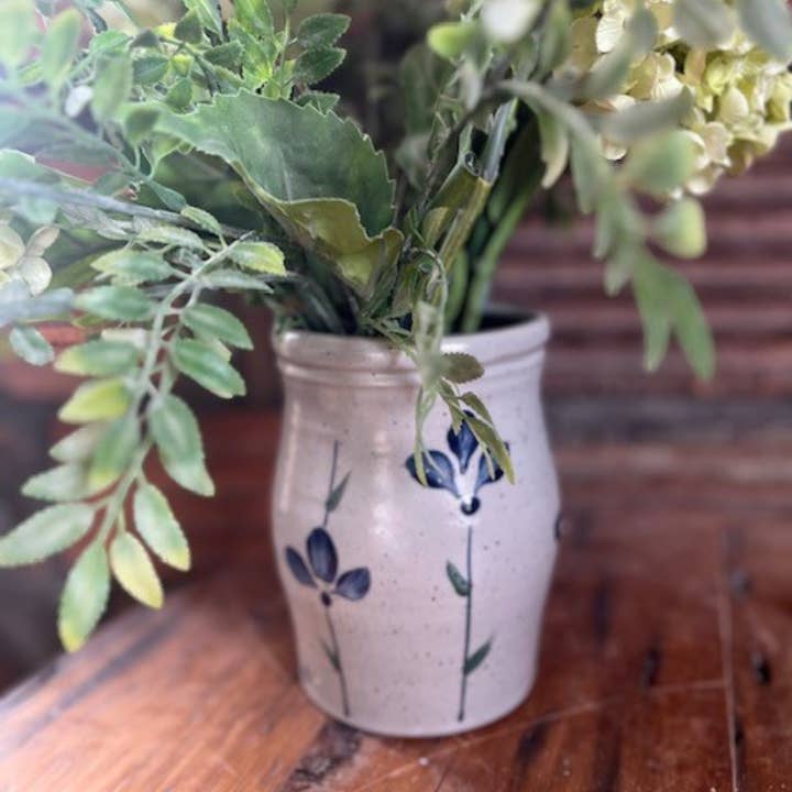 Rowe Pottery – wholesale Bestickhållare – Redskapsburk: Blommande Kronblad