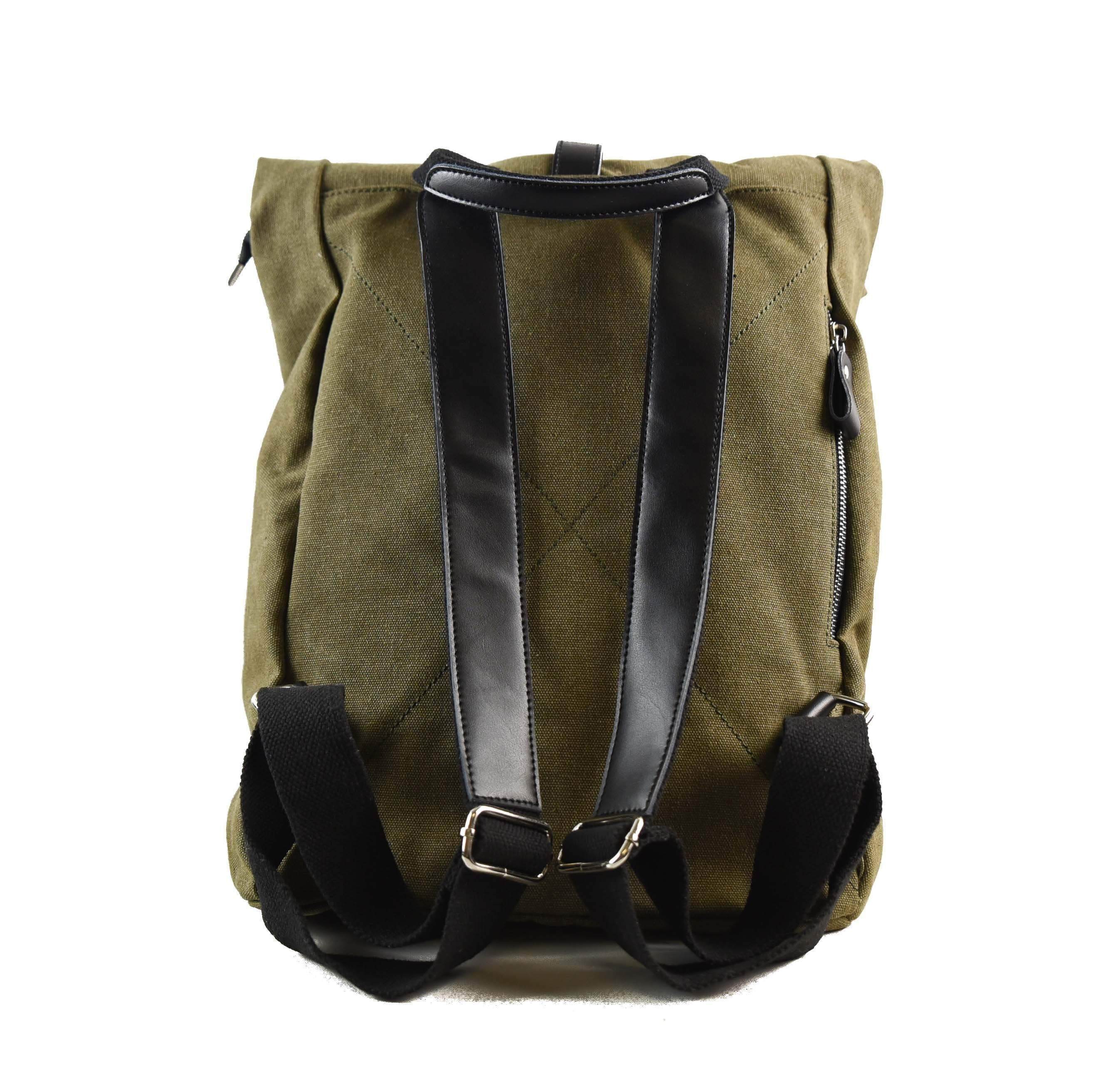 ZEDE PARIS – wholesale Ryggsäck - Dam – BASTILLE - Ryggsäck i canvas och läder14