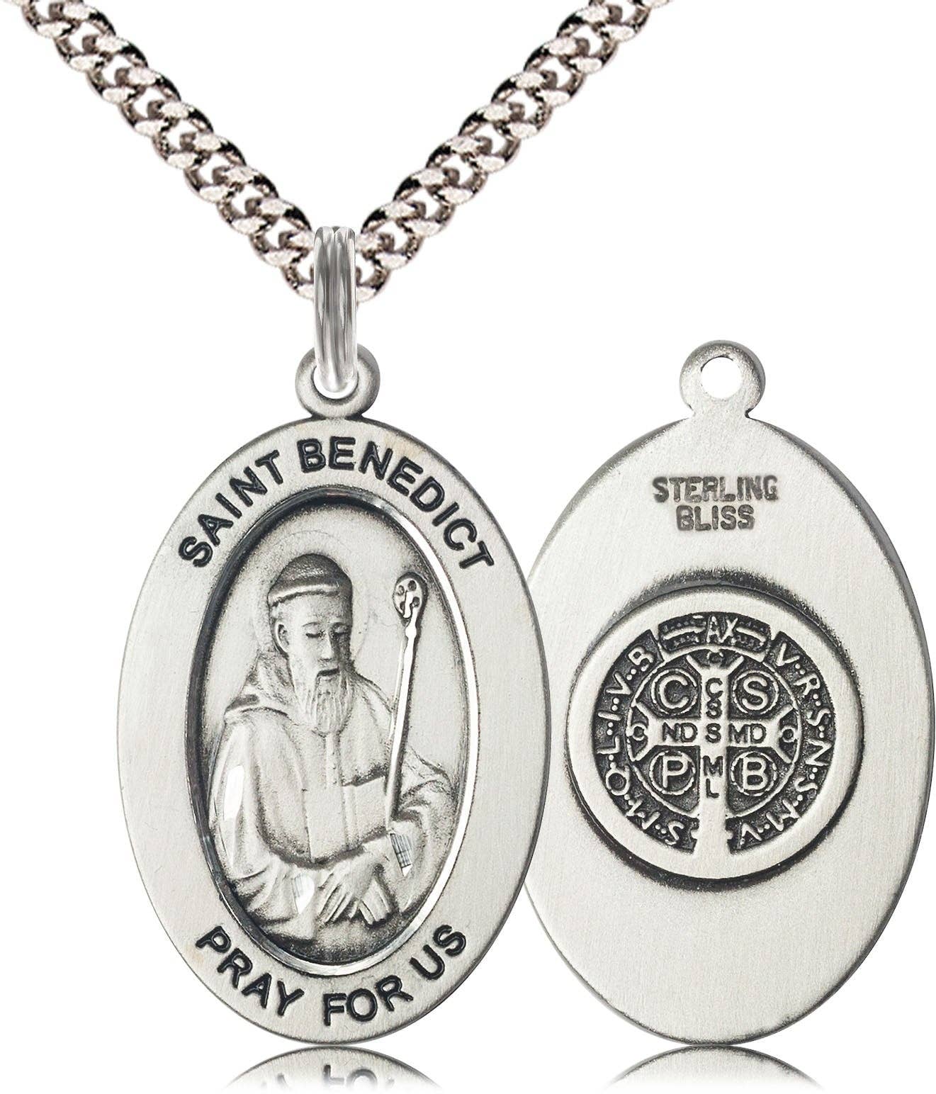 Tony’s Jewelry - Wholesale Pendant/Charm Necklace - Saint Benedict Pendant