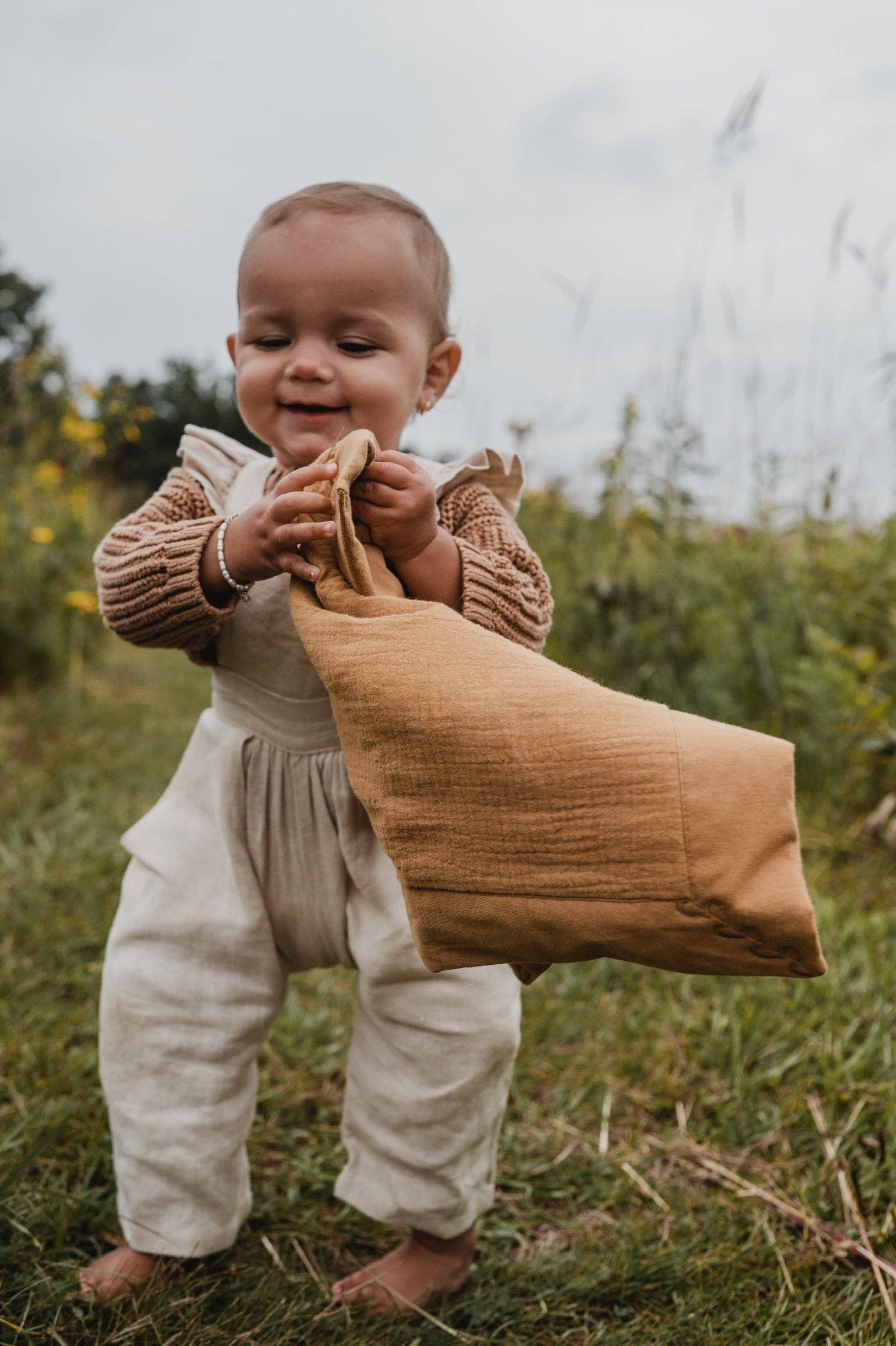 Cozy-hearted - Wholesale Knuffeldekentje/doekje - Baby - De Mini Cozy Lovey – Organisch katoenen babytrooster voor comfort en veiligheid13