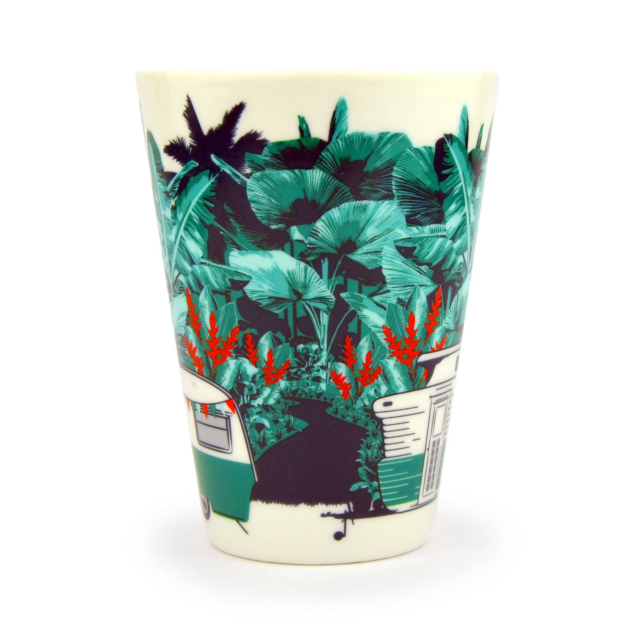 Mörkgrön Kina mugg | Destinationer Kollektion | Magiska morgnar för wholesale på Faire5