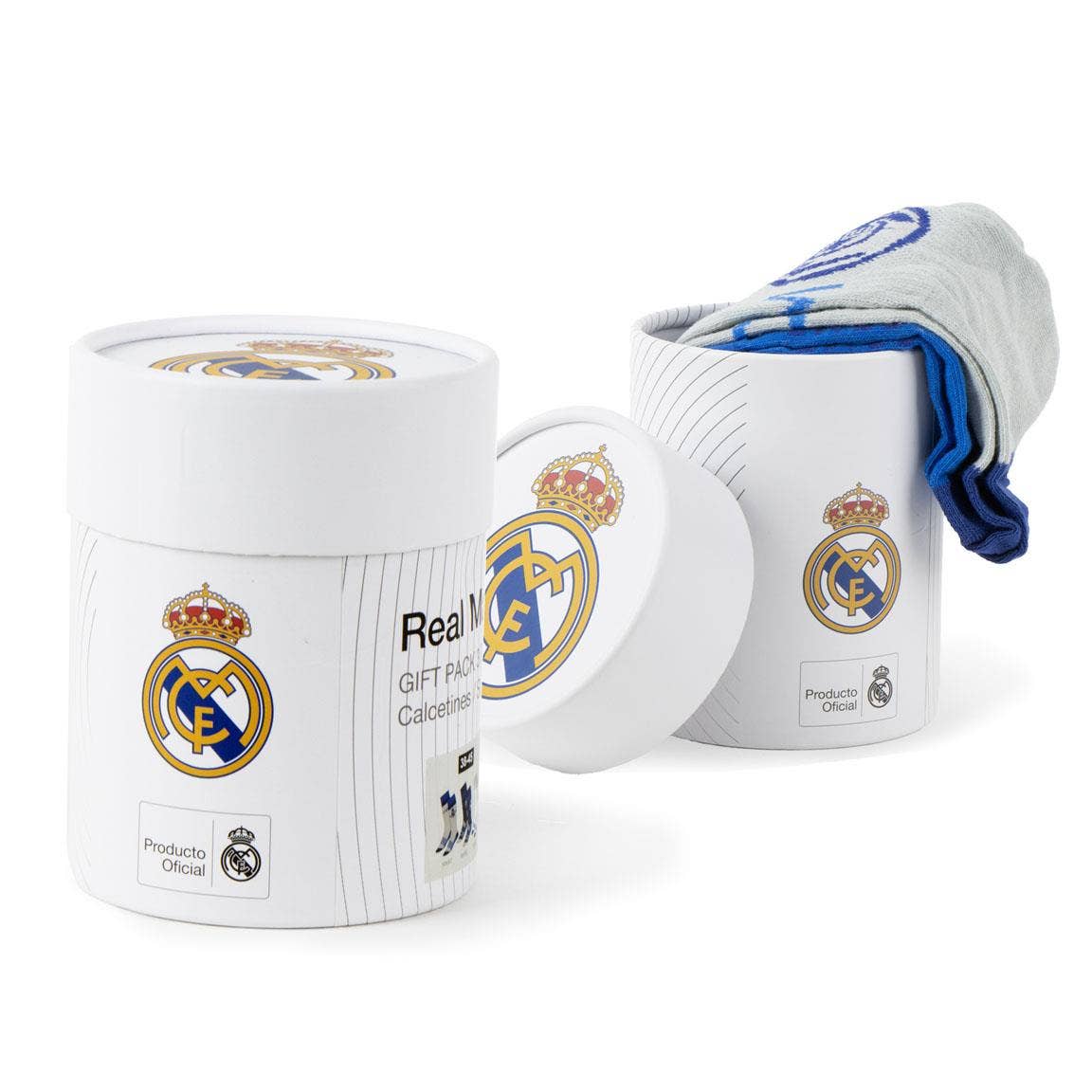 Mastoys, S.L. - Vente Chaussettes – unisexe - PACK DE 3 PAIRES DE CHAUSSETTES REAL MADRID - 29000030040