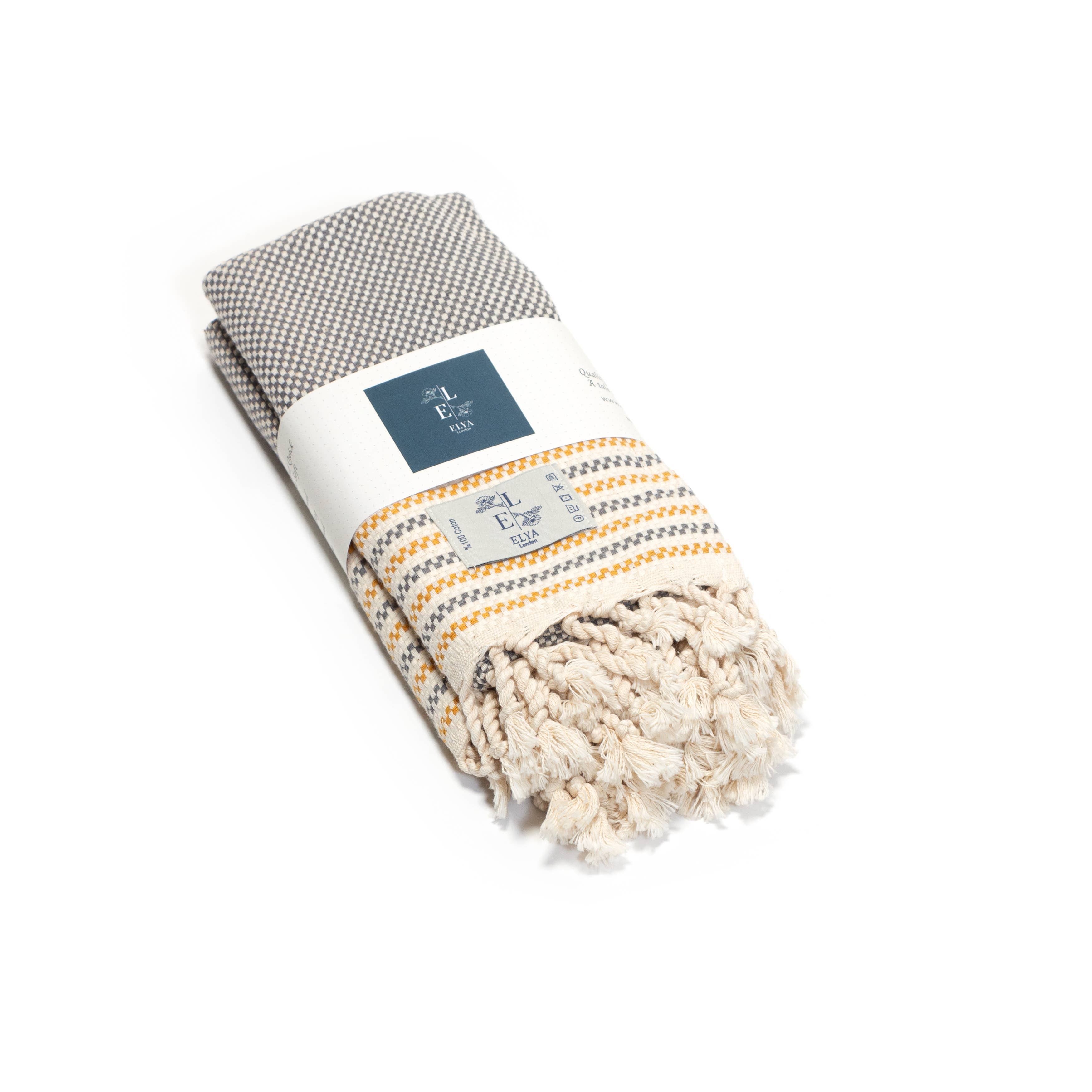 Elya London - Wholesale Tea towel - Hera 100% Turkish Cotton Decorative Kitchen Towels4