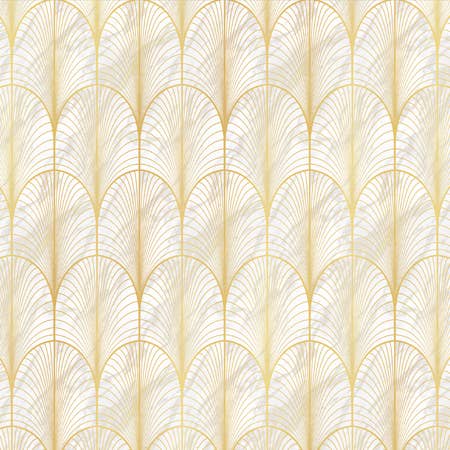 METALLISCH UNGESTRICHENES PAPIERBILD V137-1M „DECO ARCS“ für den Großhandel von ICH SL