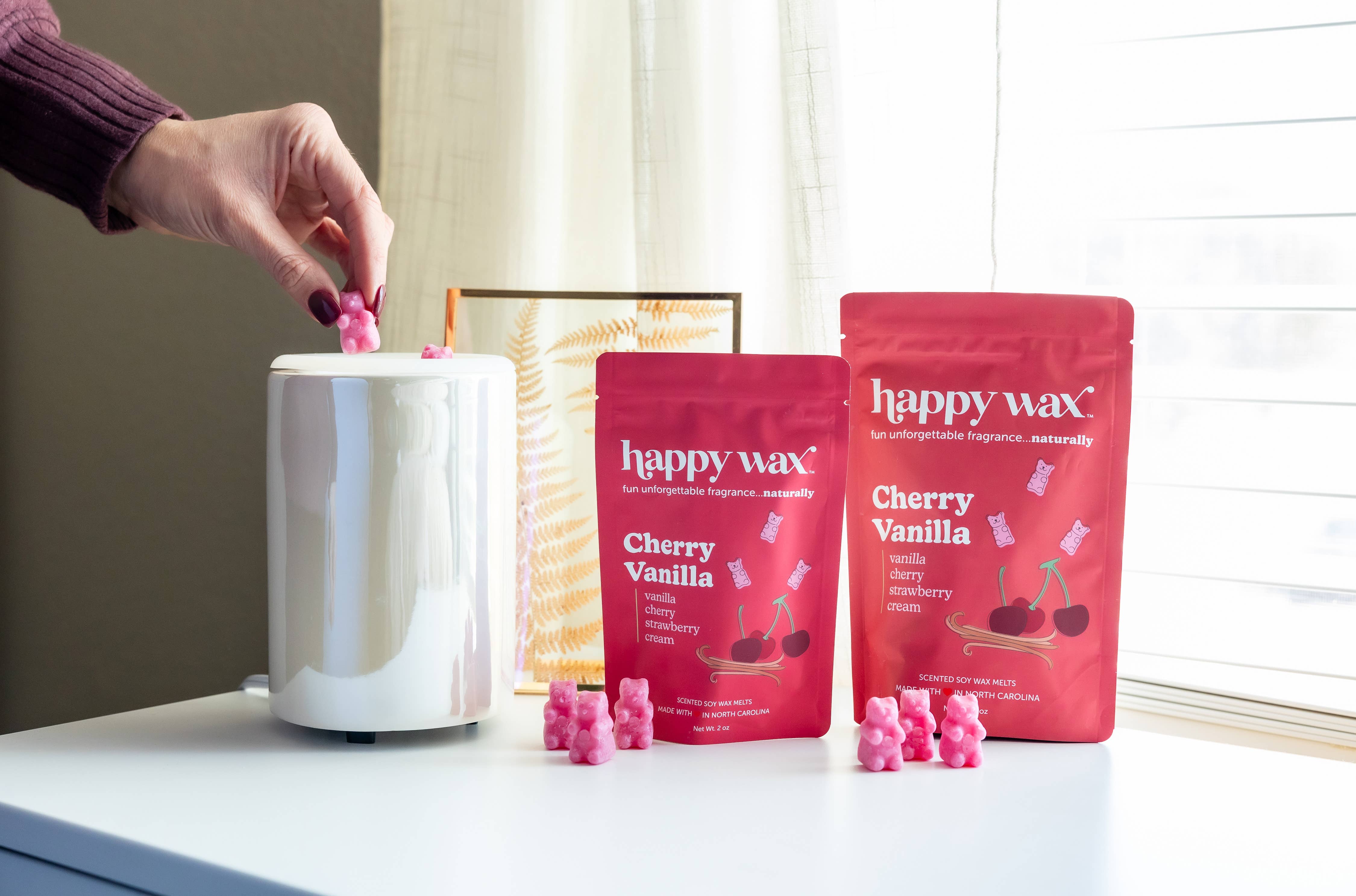Happy Wax - Wholesale Wax Melt - Cherry Vanilla 4 oz or 8 oz pouch2