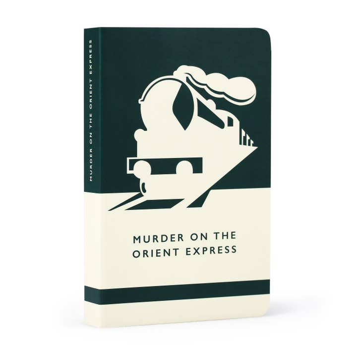 Half Moon Bay By Design - Wholesale Notebook - Notebook Agatha Christie Murder on the Orient Express1