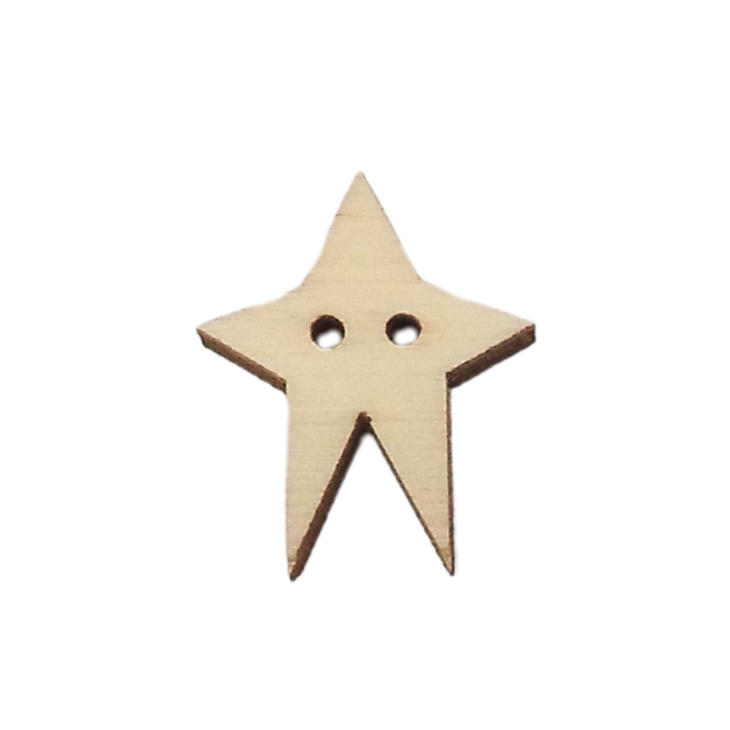 Atiladecor, Artesanato Lda - Wholesale Craft Supplies - Estrela Esguio Button 3Cm U.V. 30 Pcs1