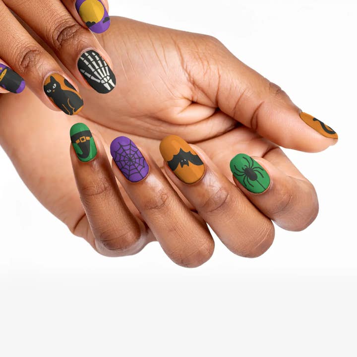 FYNE BODY - Wholesale Press-on/fake nails - Eclipse Enchantment Black Halloween Press-On Nails69