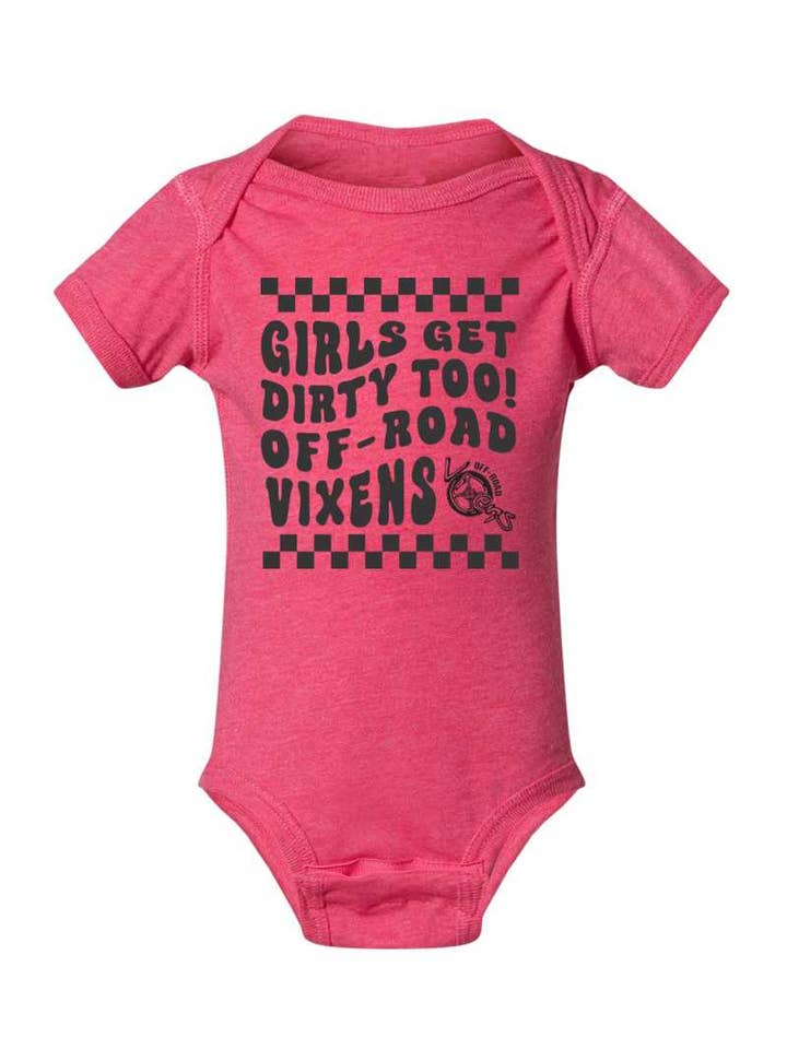 Off Road Vixens Clothing Co. - Wholesale Bodysuit (Non-Footed) - Baby - Groovy Vibes Onesie2