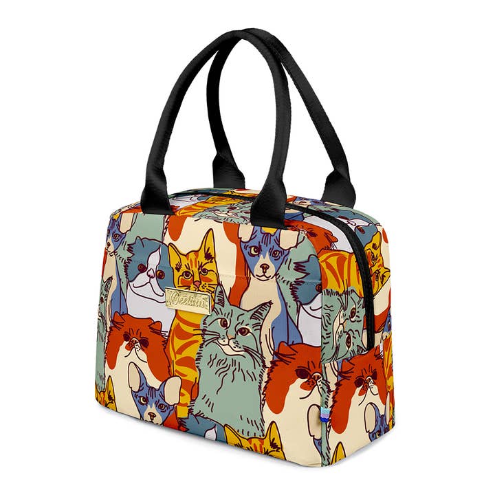 Naughty Cats Lunch Bag for wholesale by OEELINN