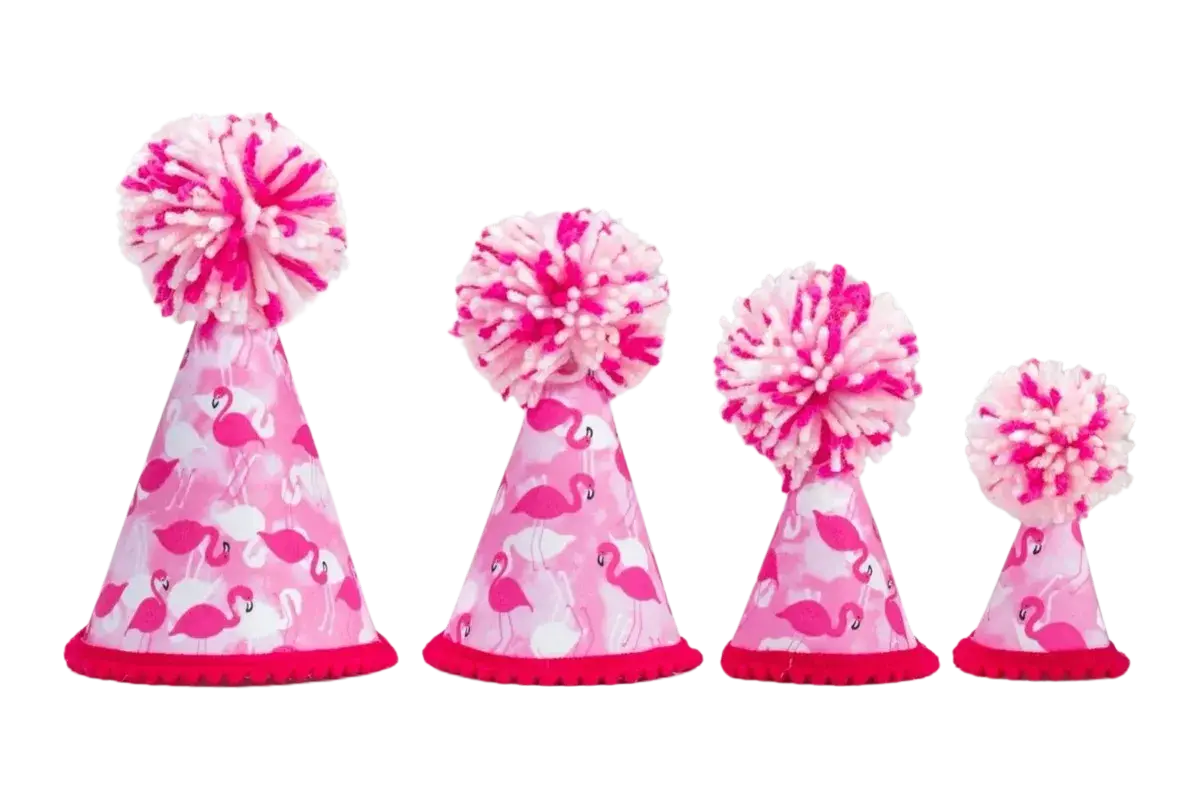 Pup Party Hats - Vente Chapeau – chien - Chapeau Flamant Francy2
