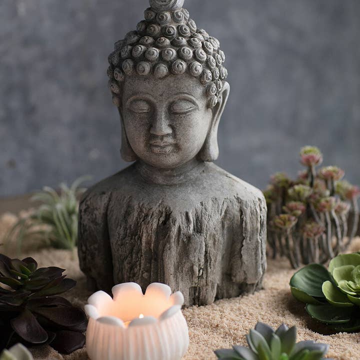 Vagabond Vintage - Wholesale Decorative Figurine - Cement Buddha Torso