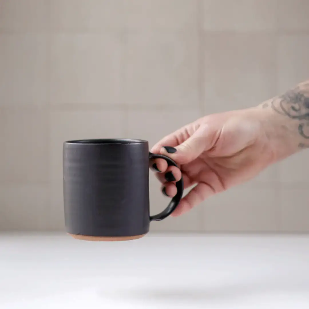 Gravesco Pottery - Wholesale Coffee Mug - Smooth Handmade Pottery Mug | Minimalist Coffee Cup 10
