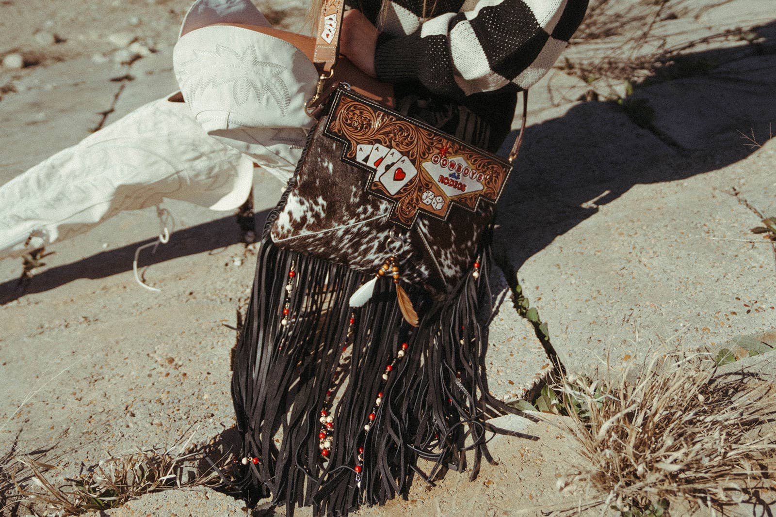 Haute Southern Hyde – Engroshandel Crossbodytaske - Dame – Cowboys og rodeoer En Haute Southern Hyde af Beth Marie Exclu8