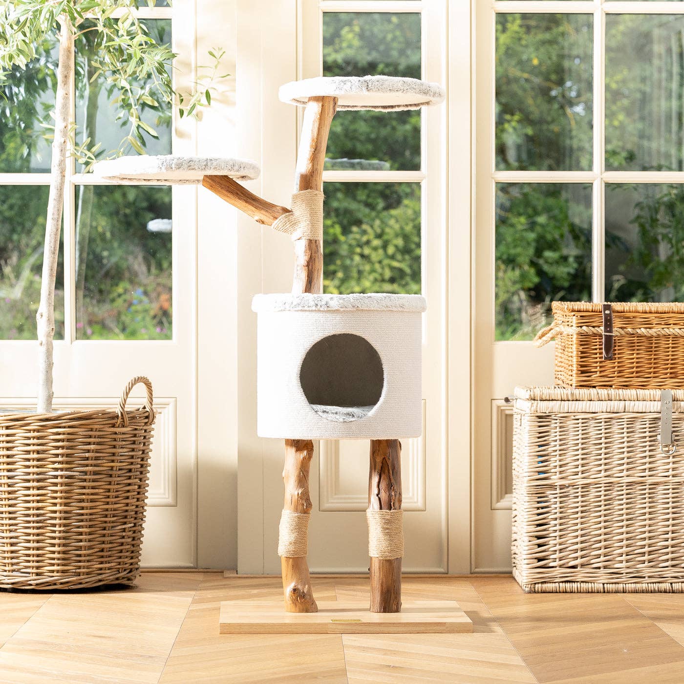 Lords and Labradors - Wholesale Pet Scratcher - Cat - Back to Nature The High Rise Cat Scratch Tree3