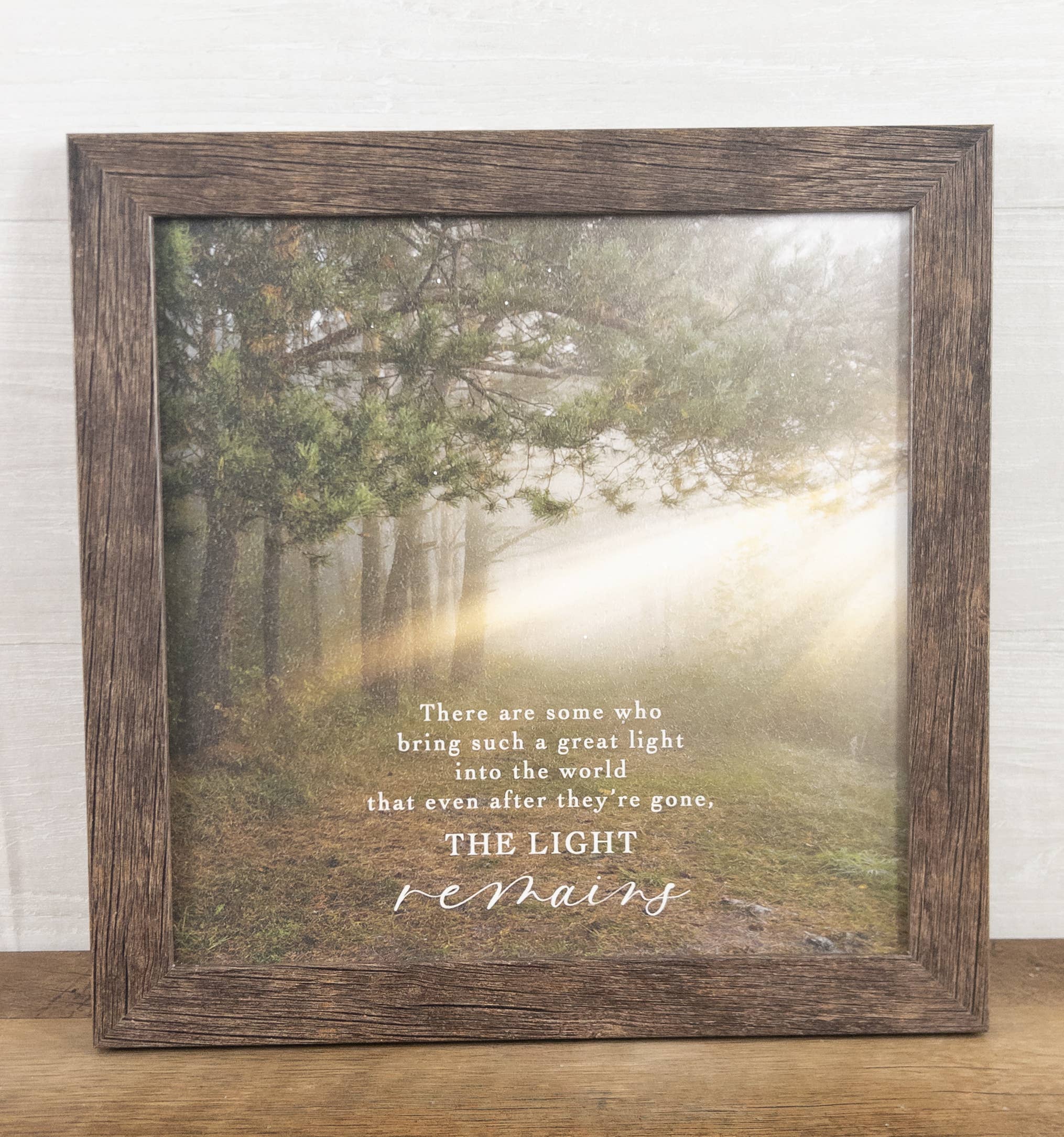 Summer Snow Art - Wholesale Sign - There Are Some Who Bring Great Light Into The World Sympathy8