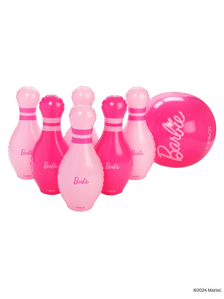 FUNBOY X Barbie⢠Inflatable Backyard Bowling Set for wholesale by FUNBOY