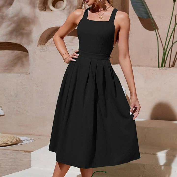 Sexy Solid Color Maxi Dress with Garden Vibes for wholesale by Lily Clothing