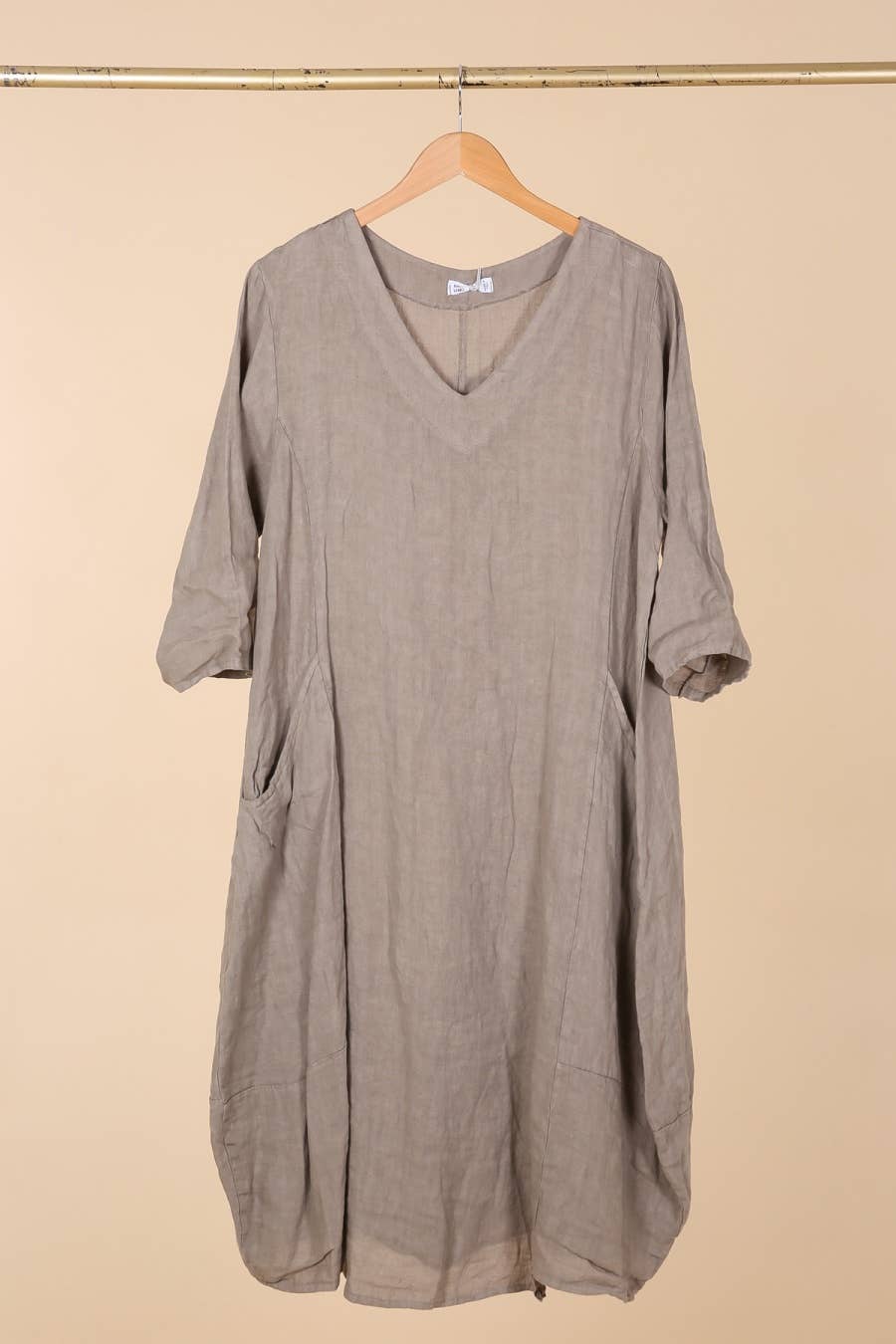 LINEN & COTTON HOUSE – wholesale Dress – Women's – 277 DRESS IN LINEN SPRING SUMMER CLOTHING44
