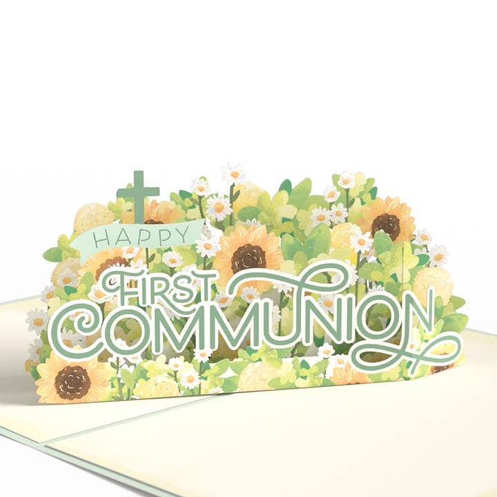 Happy First Communion 5''x7'' Card, Pop-Up Cards (-62%) for wholesale by Lovepop Cards