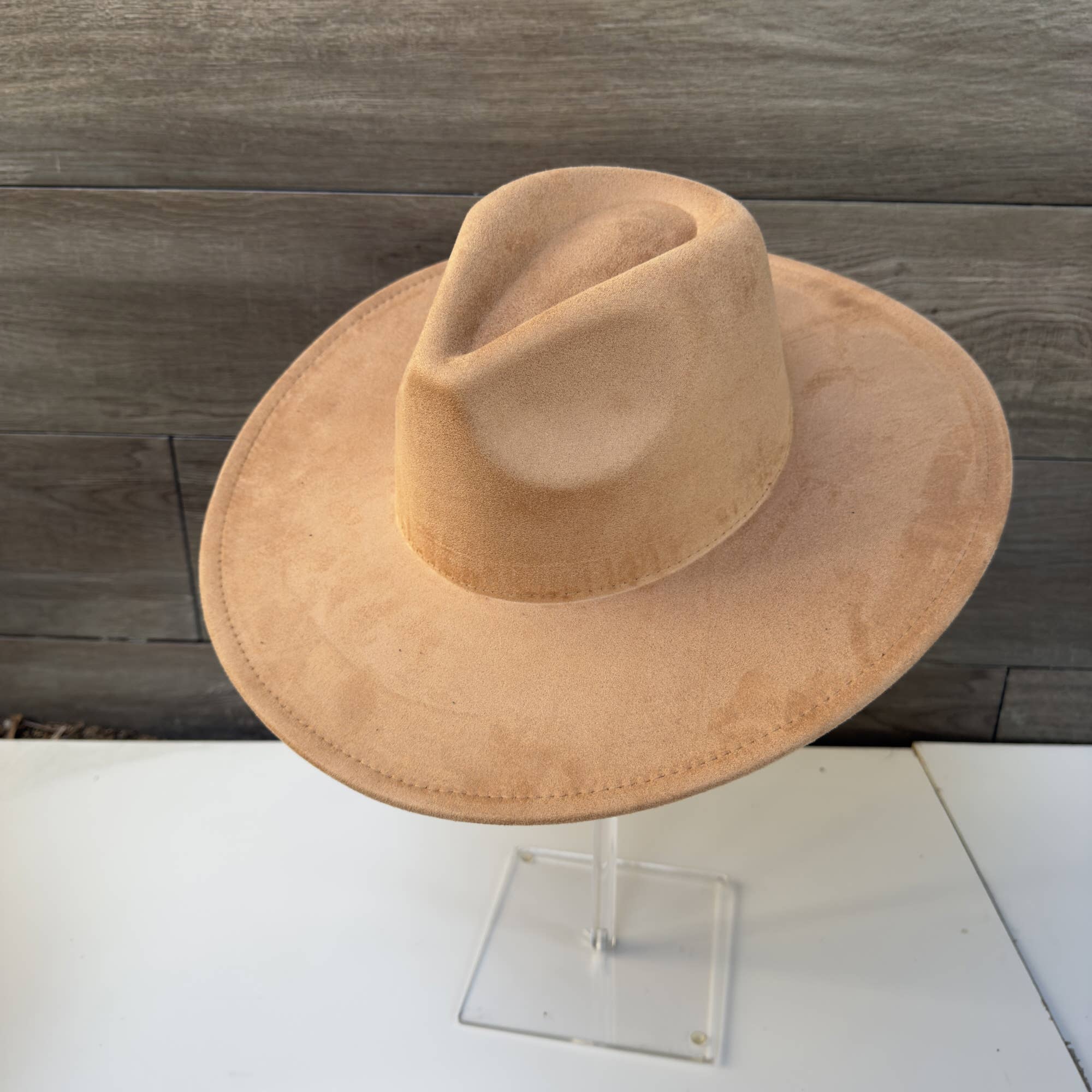 Queens INC - Wholesale Fedora - Women's - Fashion Classic Wide Brim Premium Suede Hat23