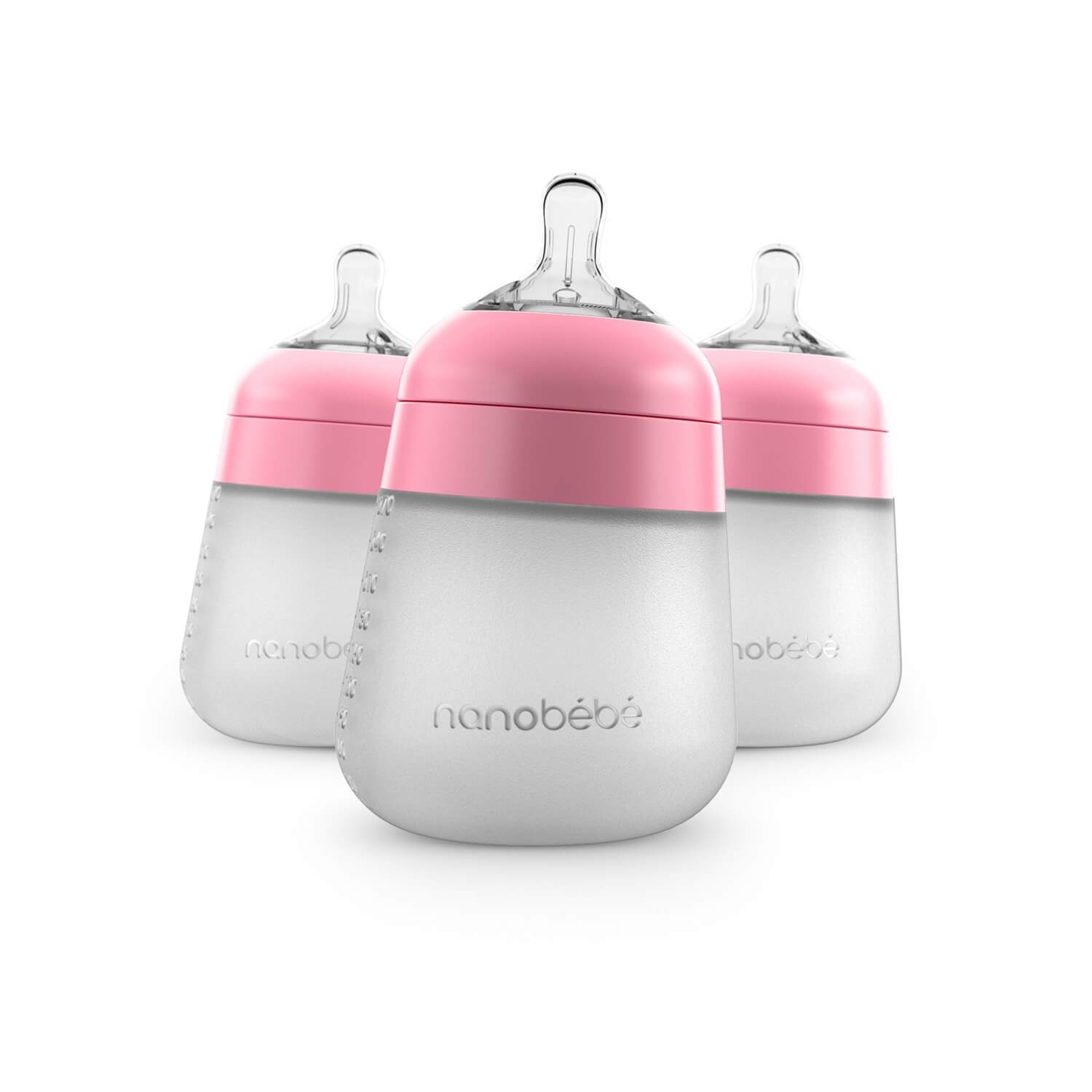 Nanobebe AI Inc - Wholesale Baby Bottle - 9oz Flexy Silicone Baby Bottle1