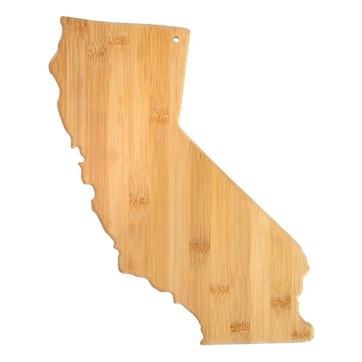 Totally Bamboo - Wholesale Cutting Board - California State-Shaped Bamboo Serving & Cutting Board