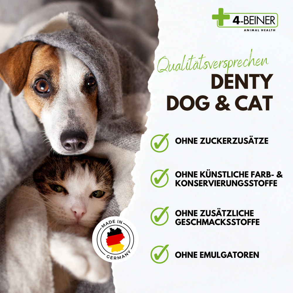 Kauartikel.com GmbH - Wholesale Pet Supplement - Cat/Dog - 4-legged Denty-Dog & Cat 90g5