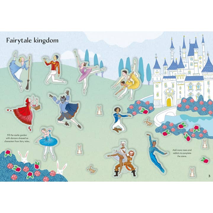 HarperCollins - Wholesale Coloring & Activity Book - Kids & Baby - Little First Stickers Ballet : Usborne2