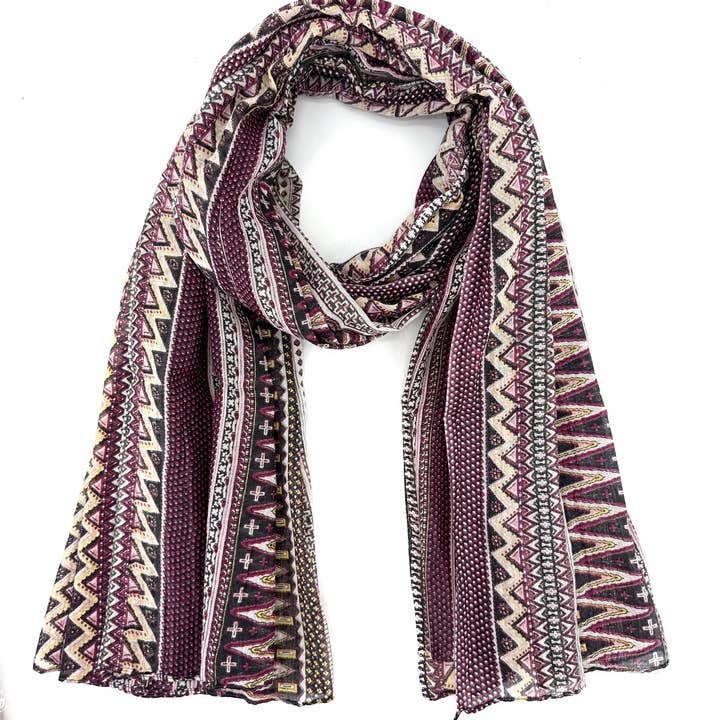 Maison Unik Accessoires - Wholesale Scarf - Women's - 100% cotton scarf pareo - unisex3